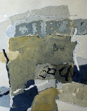 Gris sourire - huile - 146 x 114 cm - 2009